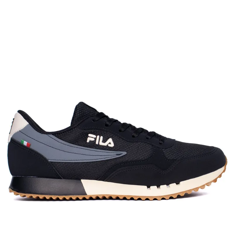 Tênis Masculino Fila Euro Jogger Sport II Preto/bege - 43
