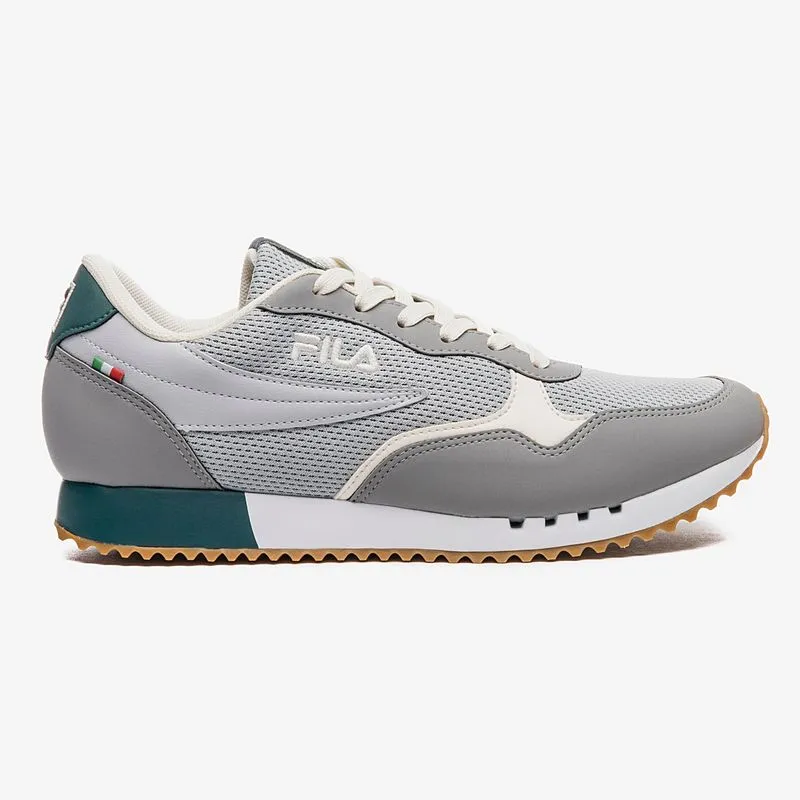 ZAPATILLA FILA EURO JOGGER SPORT II MASCULINO - CINZA/JUNE BUG/BEIGE - 40