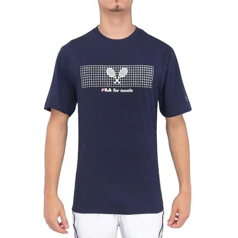 Camiseta Fila For Tennis Comfort Masculino Marinho