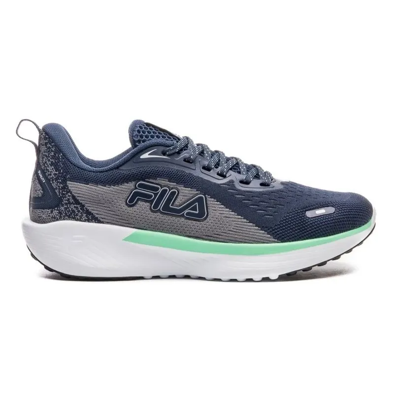 Tênis Esportivo Fila Duality Feminino Marinho MARINHO/GRAFITE/VERDE - 34
