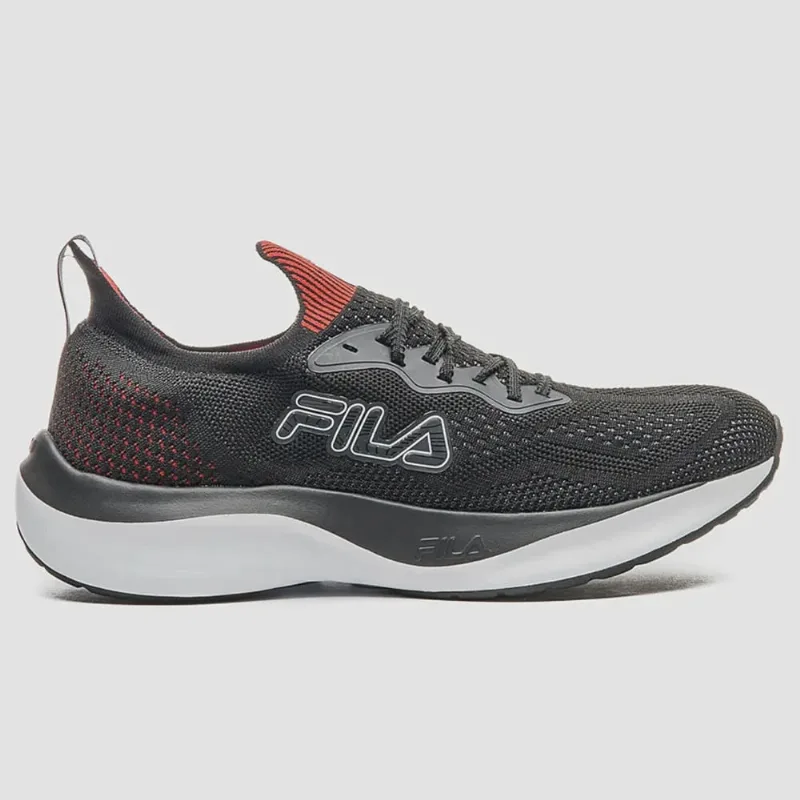 Tênis Fila Go Trainer Masculino Preto Vermelho