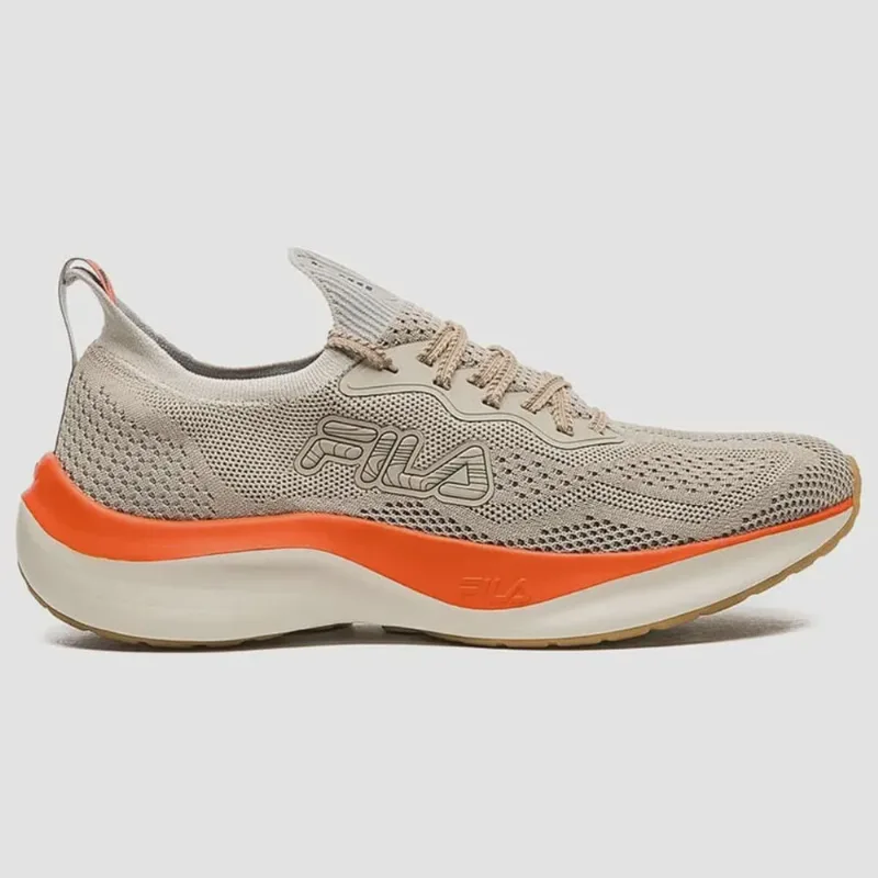 Tênis Fila Go Trainer Masculino Oliva Laranja