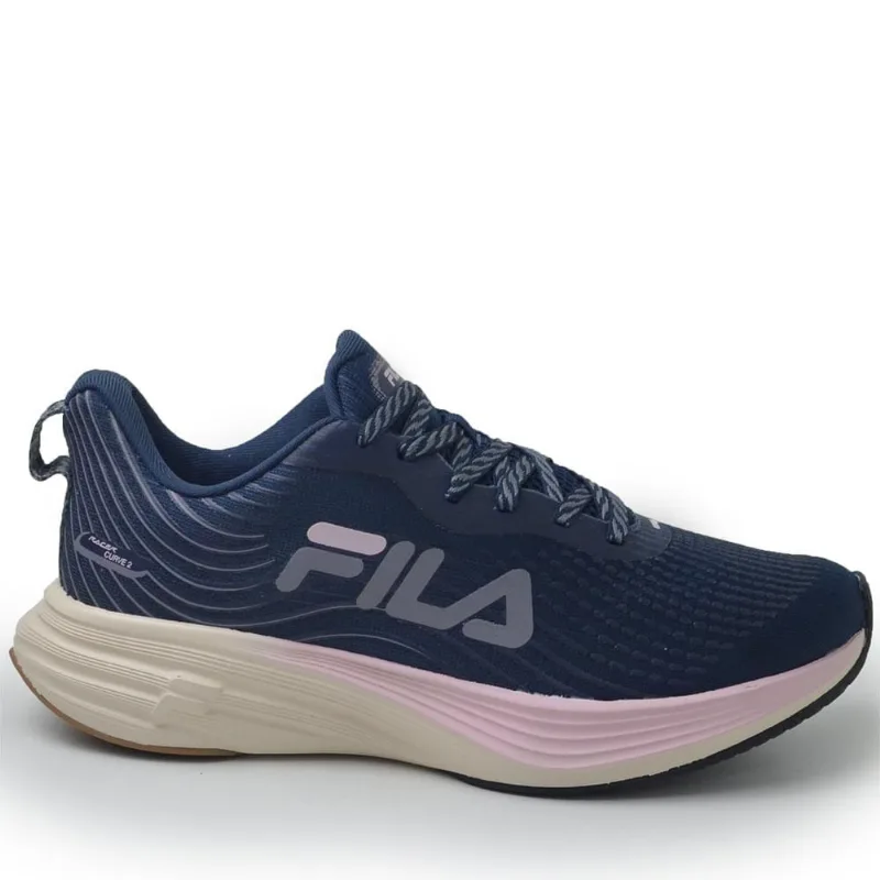 Tênis Esportivo Fila Feminino Racer Curve 2 F0R00151 6527 MARINHO 35