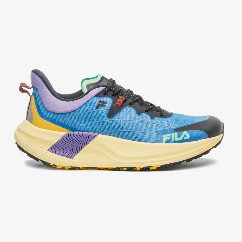 ZAPATILLA FILA RACER SKYTRAIL TRAIL FEMENINO - AZUL/GRISS/PRETO - 40