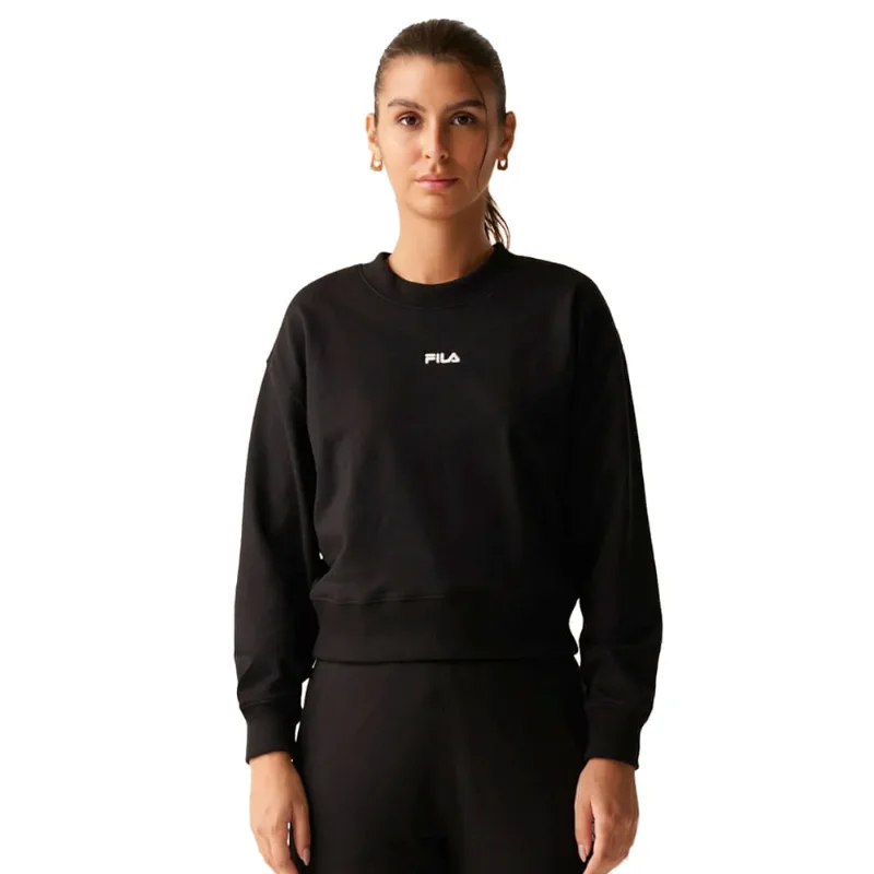 Moletom Feminino Fila Comfort Classic Light Preto - M