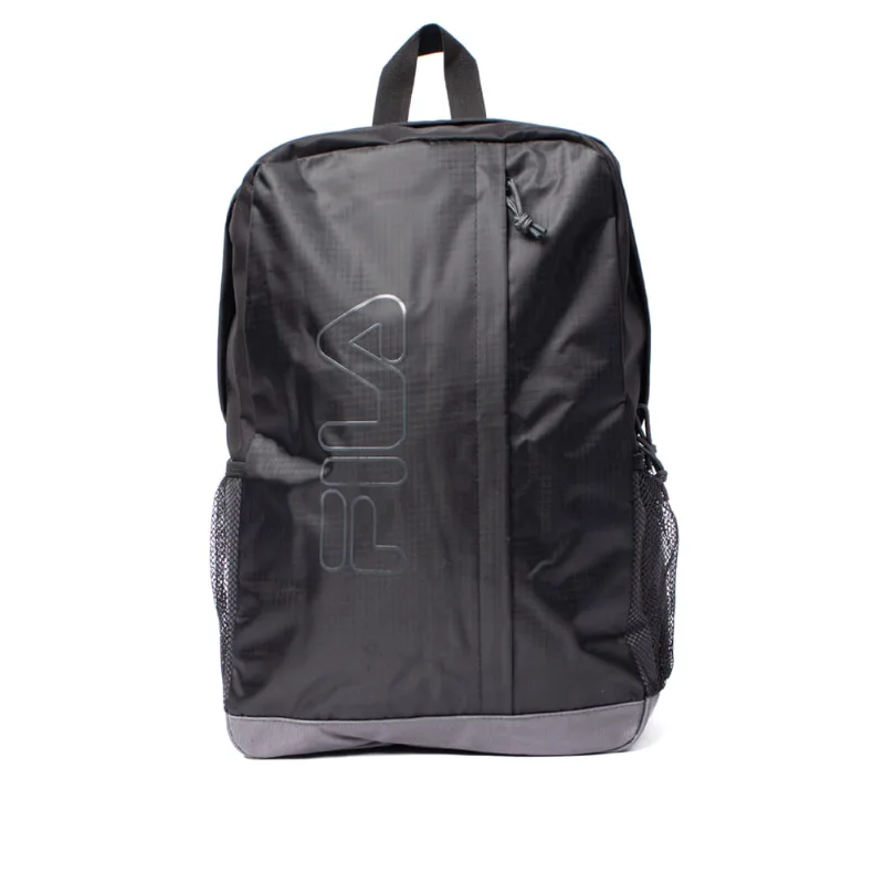 Mochila Unissex Fila Outline com Logo Preto/Cinza - U