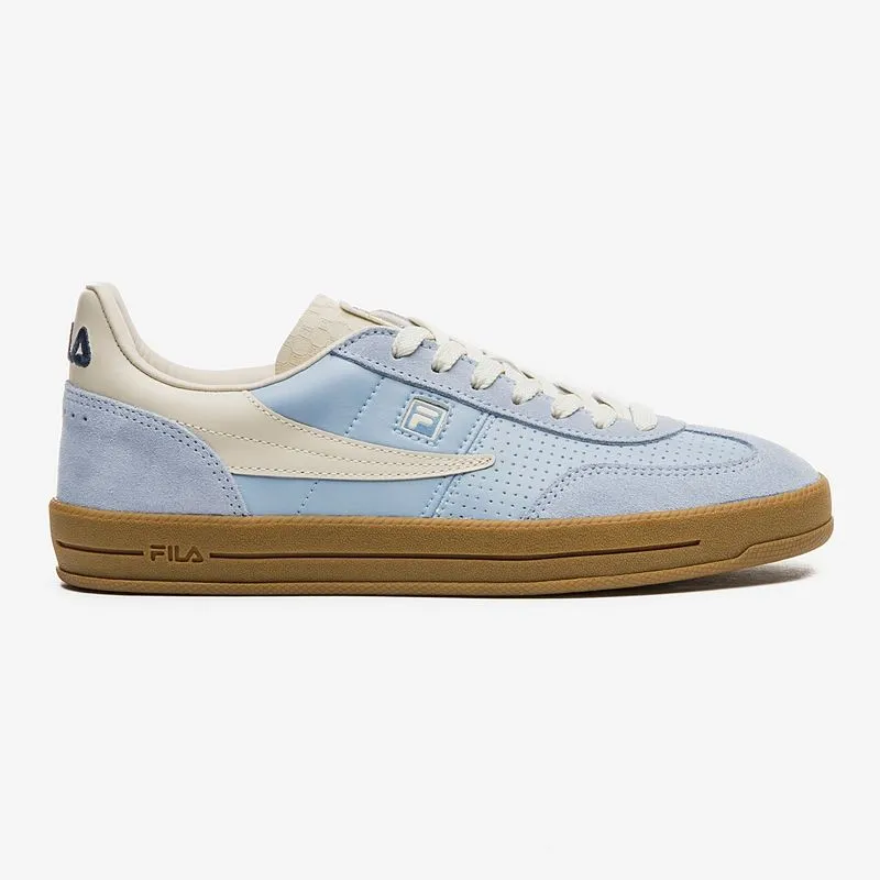 ZAPATILLA FILA FX COURT 70 VINTAGE MUJER - CELESTE CLARO/CRUDO/MARINO - 41