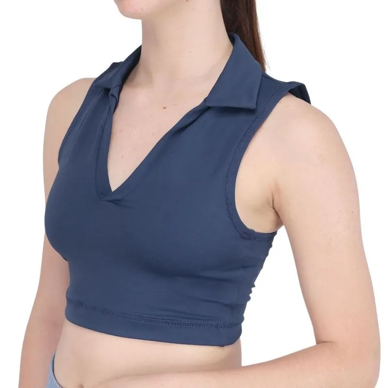 Top Polo Fila Tennis Match Azul G