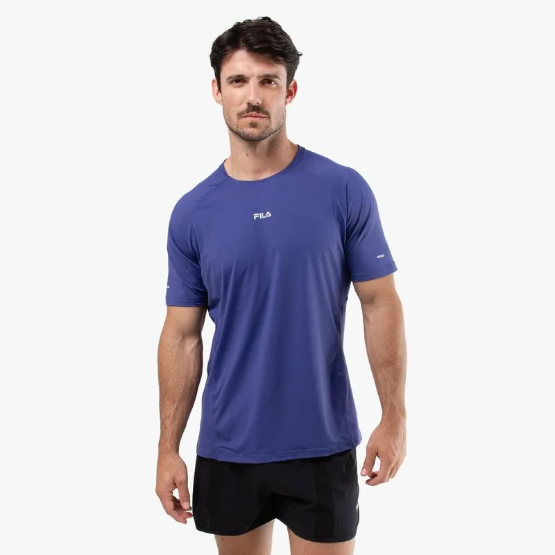 REMERA HOMBRE FILA RACER - AZUL CARBONO - S