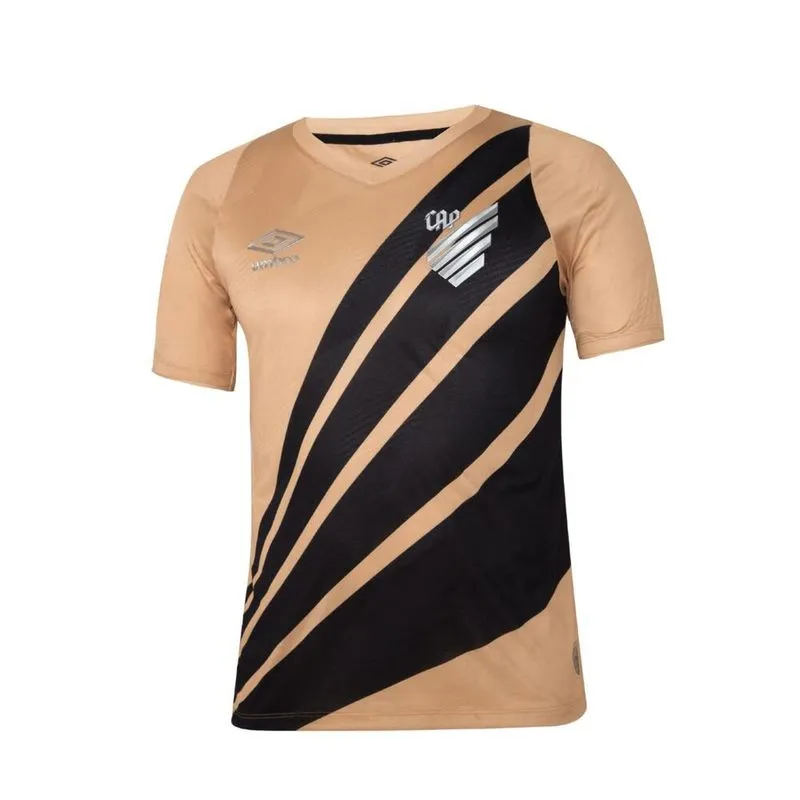 Camisa Masculina de Futebol Athletico Paranaense Oficial 2 24 Umbro Amarelo - P