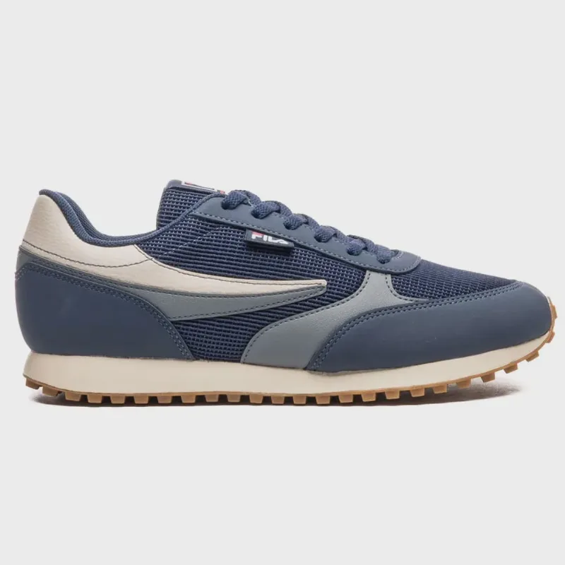 Tênis Masculino Renno Classic Marinho Bege Fila F01L00258-5978