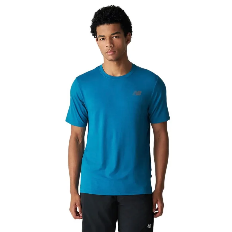 Camiseta Masculina New Balance Active Logo Nb Dry - G