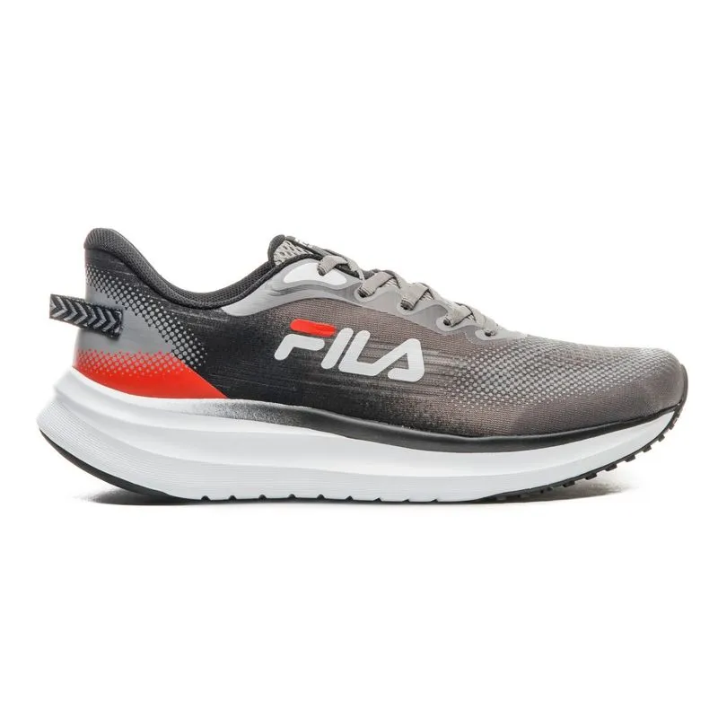 ZAPATILLA FILA RACER SKY MASCULINO - CINZA/NEGRO/ROJO - 38