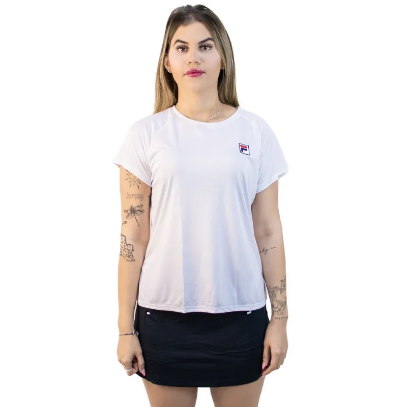 Camiseta Fila Tennis Feminina EG / Branco