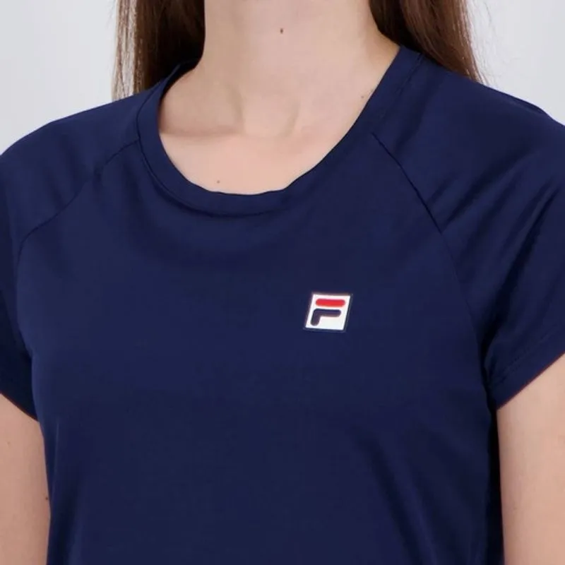 Camiseta Fila Tennis Basic Feminino Marinho
