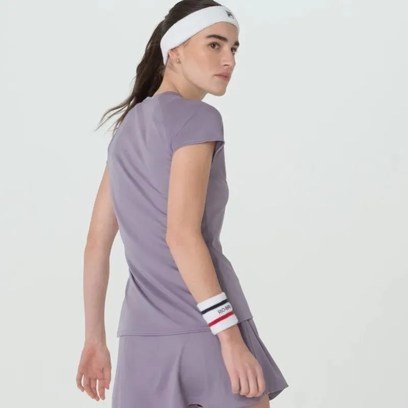 Camiseta Fila Tennis Basic Feminino Violeta