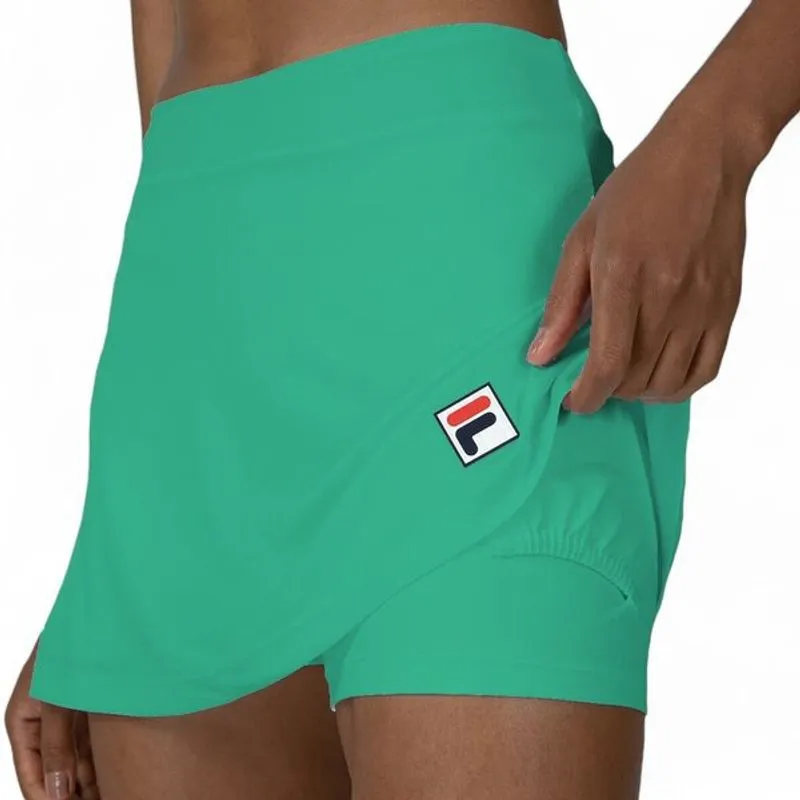 Saia Shorts Fila Tennis Basic Verde