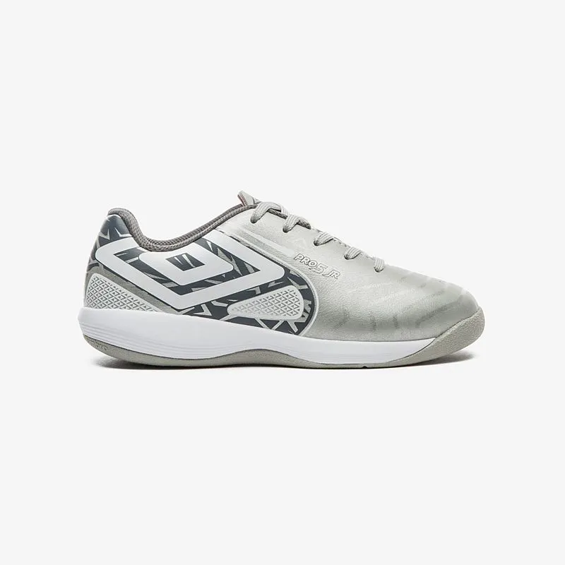 BOTIN SALA UMBRO PRO 5 JR - GRIS/GRAFITO/BLANCO - 29