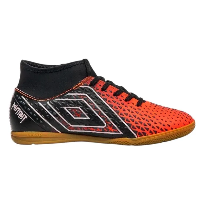 Chuteira Futsal Umbro Mutant Infantil 31 / Laranja