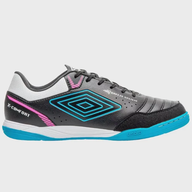 Tênis Futsal Umbro X-Comfort Unissex Preto
