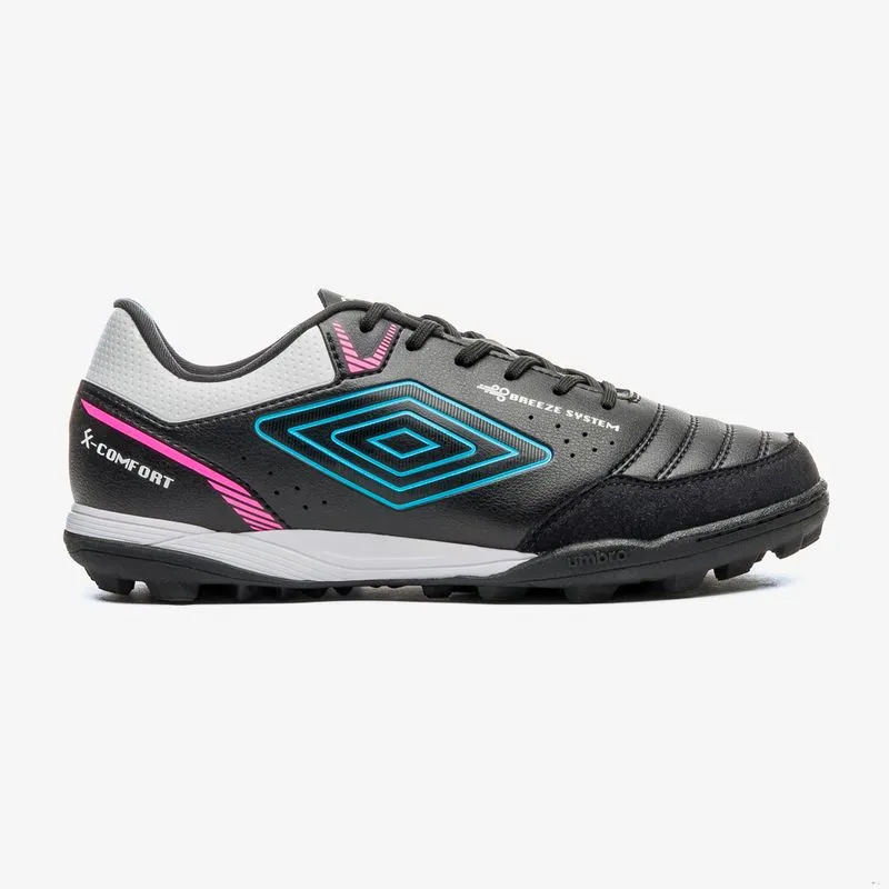 BOTIN SINTETICO UMBRO X-COMFORT - NEGRO/AZUL ELECTRICO/BLANCO - 40