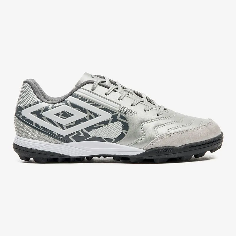 BOTIN SINTETICO UMBRO PRO 5 BUMP CLUB - GRIS/GRAFITO/BLANCO - 45