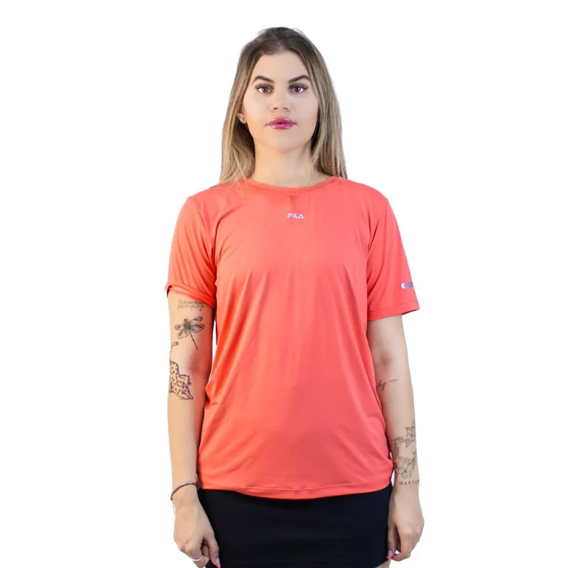 Camiseta Fila Feminina Sun G / Coral