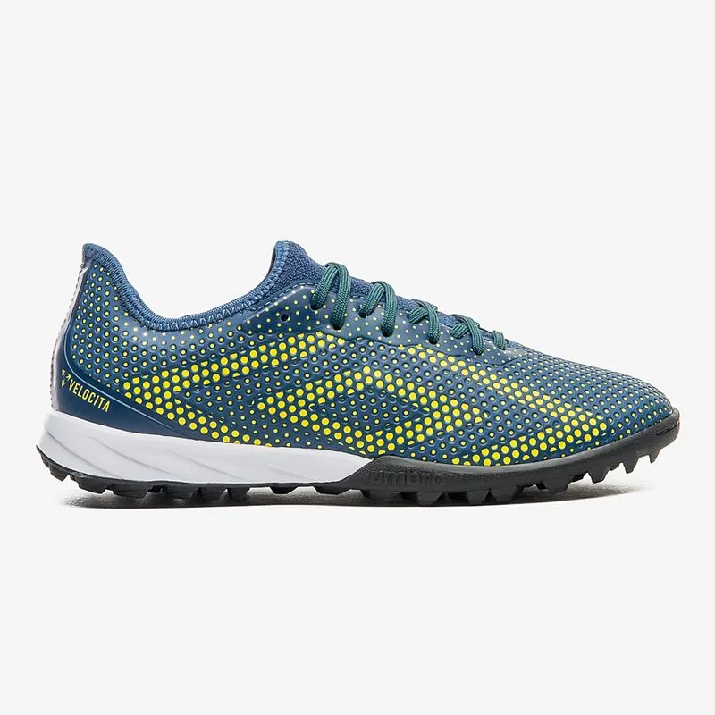 BOTIN SINTETICO UMBRO VELOCITA IX CLUB - POSEIDON/AMARILLO - 39