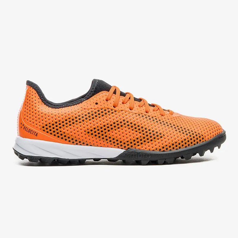 BOTIN SINTETICO UMBRO VELOCITA IX CLUB - NARANJA/NEGRO/BLANCO - 45