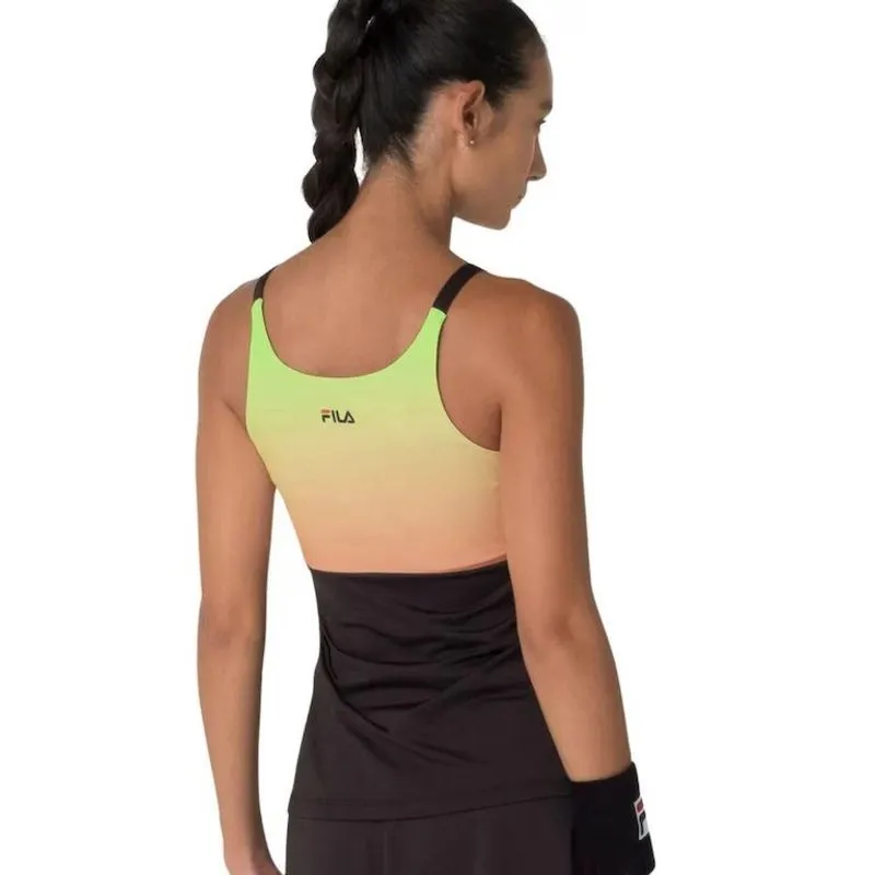 Regata Fila Backspin Cami Tank Top Feminina Preto