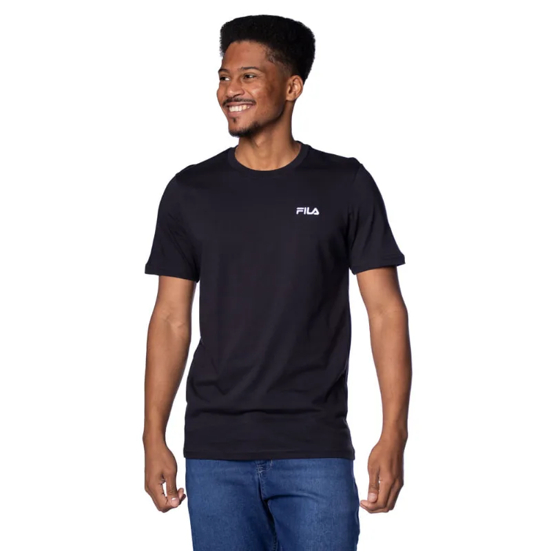 Camiseta Masculina Fila Regular Classic Preto - 2GG