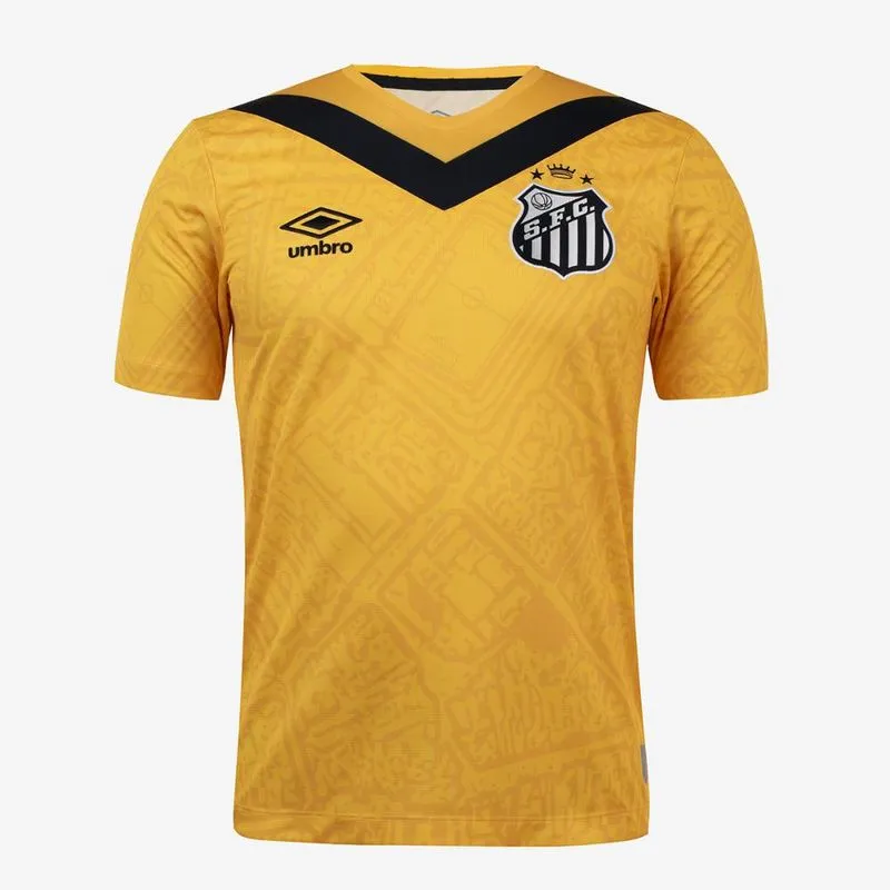 Camisa Masculina Umbro Santos Of.3 2024 (Torcedor S/N)