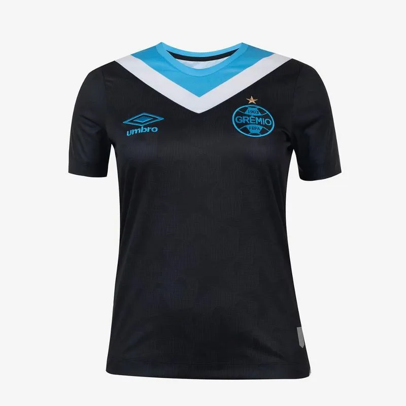 Camisa Feminina Umbro Grêmio Of.3 2024 (Torcedora)
