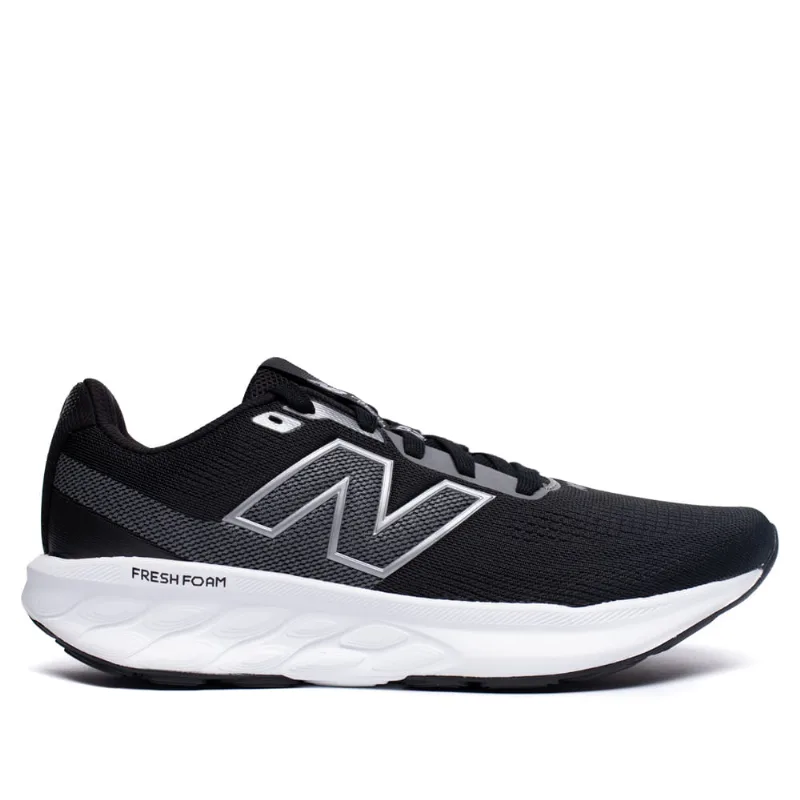 Tênis Masculino New Balance 520 V9 Esportivo Preto/Cinza - 42