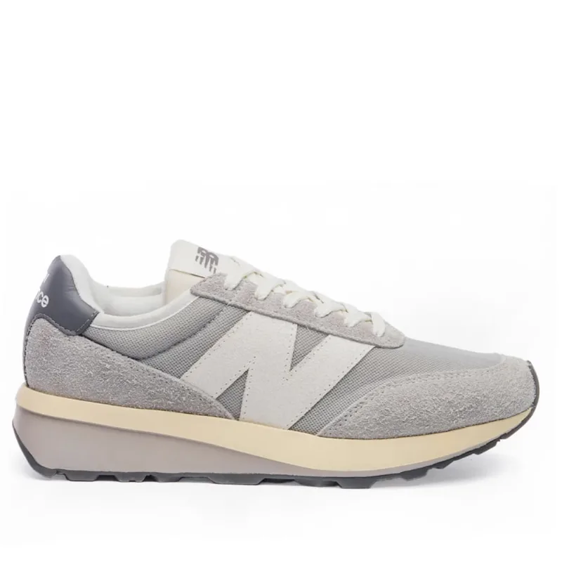 Tênis Unissex New Balance 370 Cinza Claro/Off White - 43