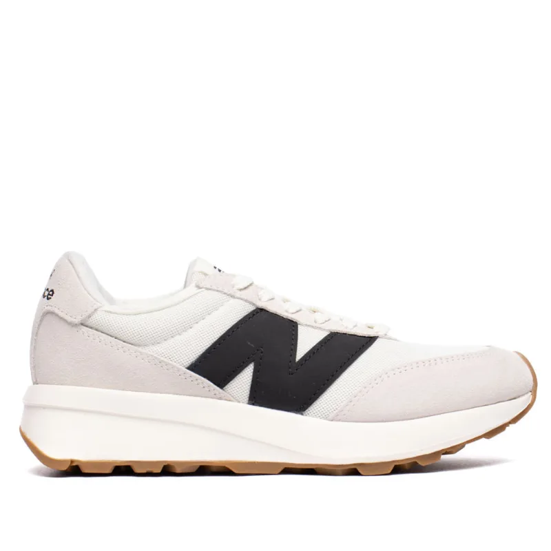 Tênis Unissex New Balance 370v1 Retrô Cinza Claro/Branco - 43