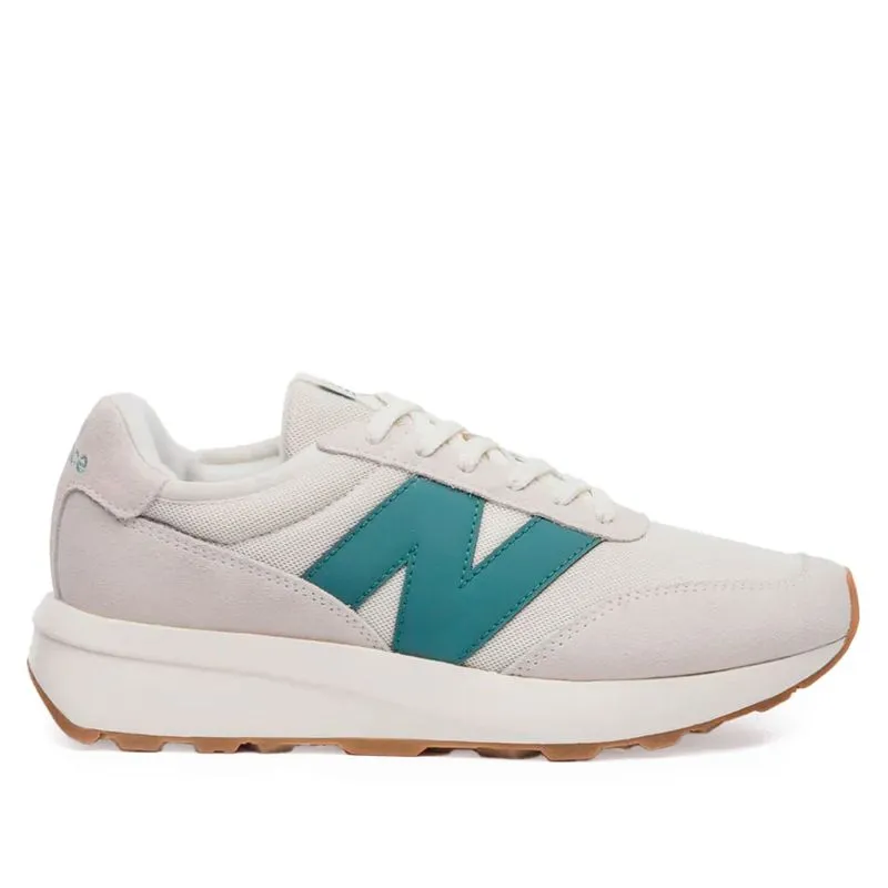 Tênis Unissex New Balance 370 V1 Bege/Verde - 38