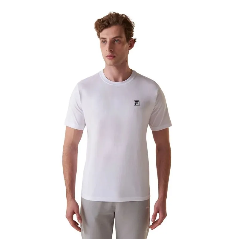 Camiseta Fila M/C Comfort Classic Masculina F11L01641-100 P / BRANCO