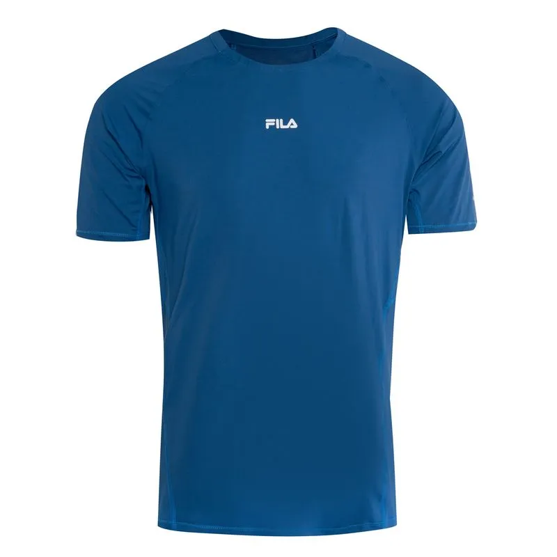 Camiseta Fila Racer II Azul Masculina AZUL FEDERAL - G