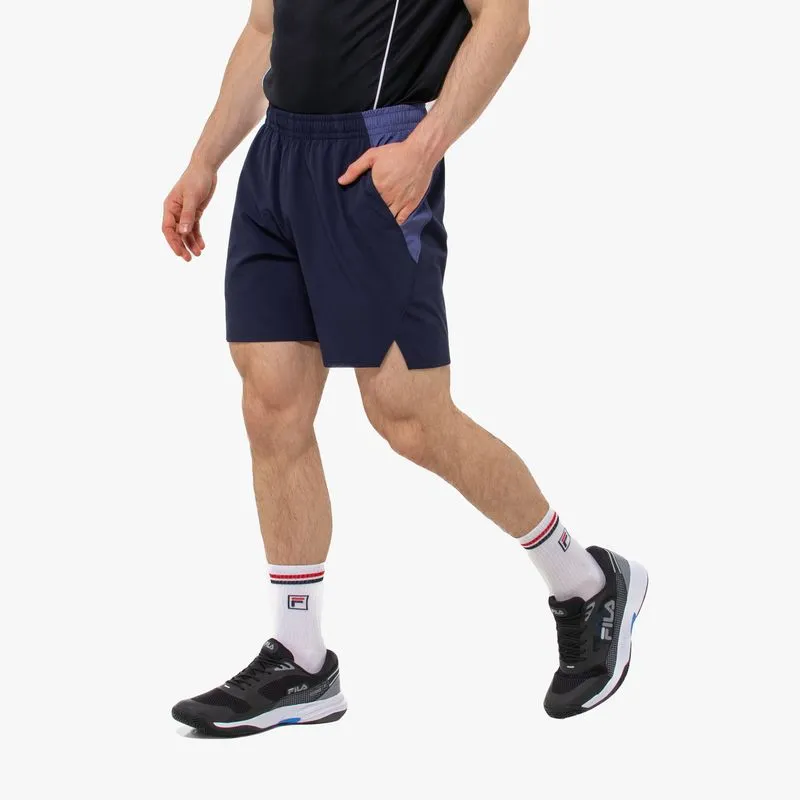 SHORTS HOMBRE FILA MATCH - 7 - MARINO/AZUL CARBONO - XL