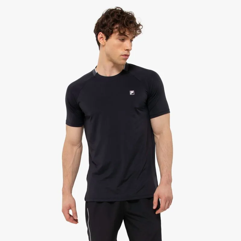 REMERA HOMBRE FILA MATCH AO - NEGRO - M