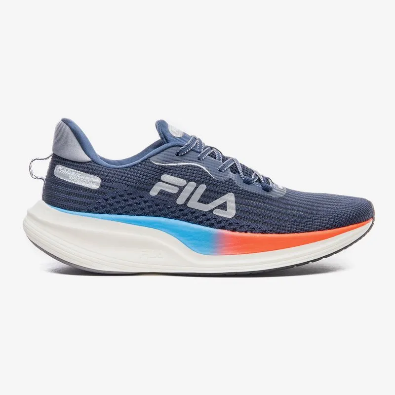 ZAPATILLA FILA RACER SPEEDZONE MASCULINO - MARINO/GRAFITO/AZUL CIELO - 38