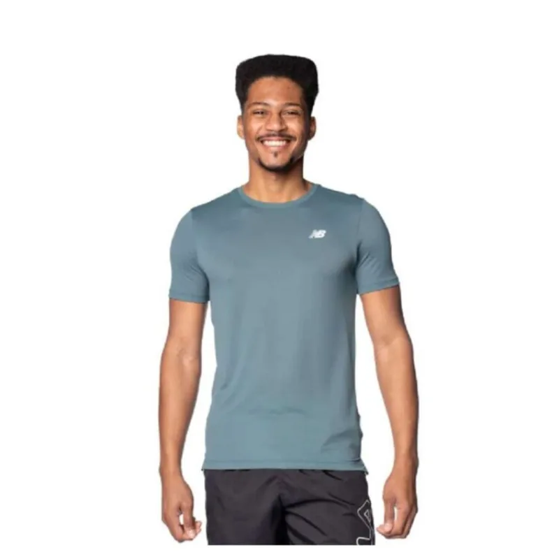 Camiseta New Balance Sport Essentials - Preto GG / CINZA