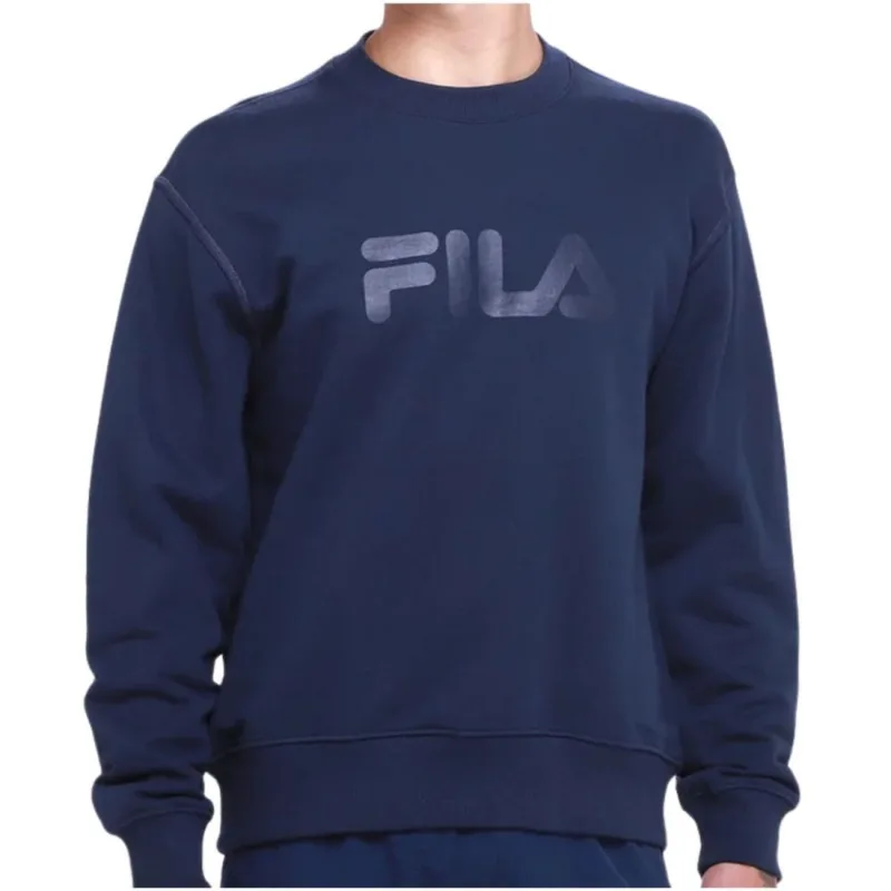 Moletom Masculino Fila Comfort Letter III P / Azul