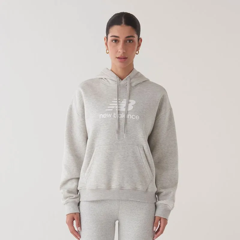 Casaco Com Capuz Com Felpa Essentials Basic Feminino GG
