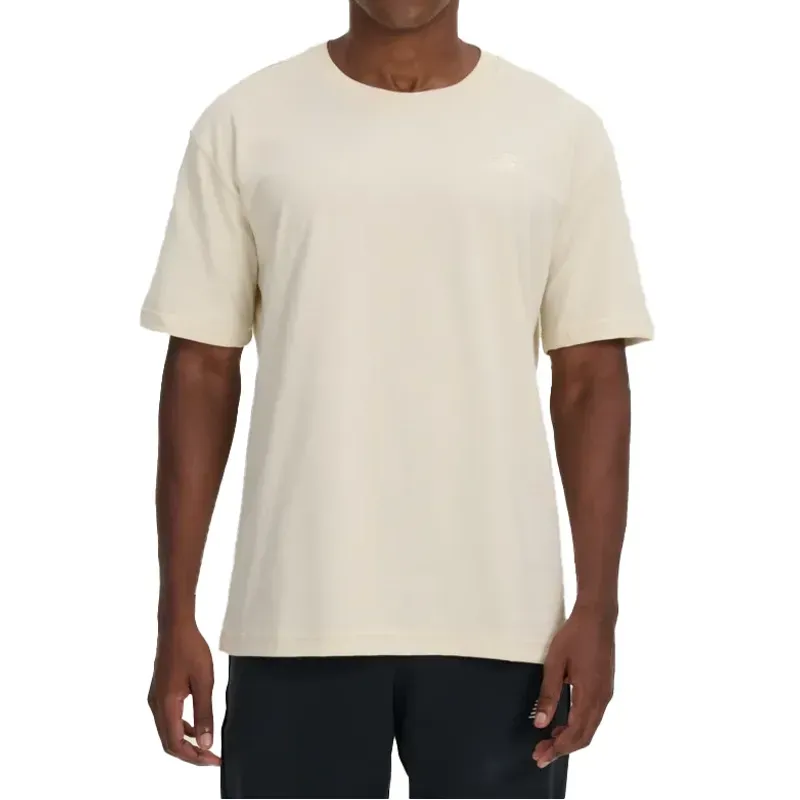 Camiseta New Balance Small Logo Masculina Bege BEGE - M