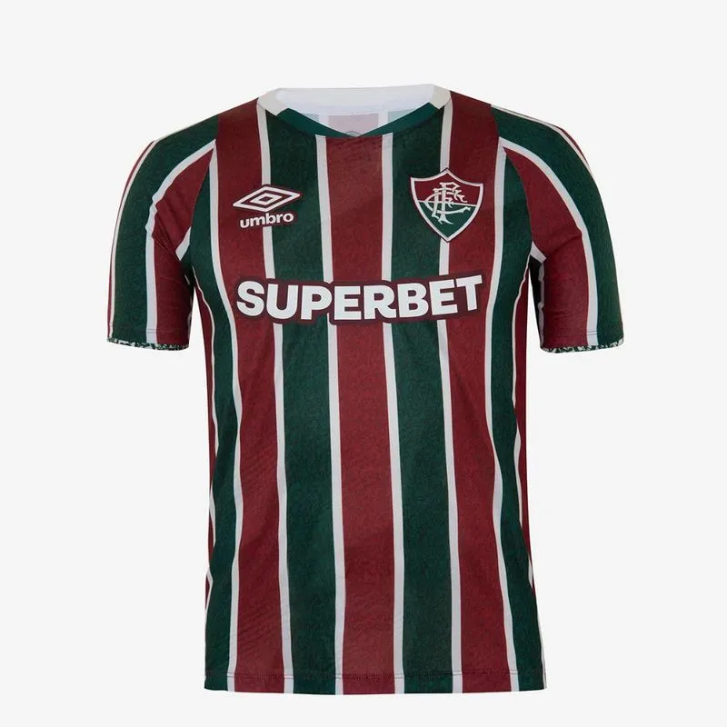 Camisa Masculina Umbro Fluminense Of.1 2024 Torcedor S/N