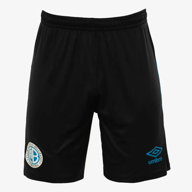 SHORT MASCULINO UMBRO C.A.B ENTRENAMIENTO 2025 - NEGRO/AZUL - S