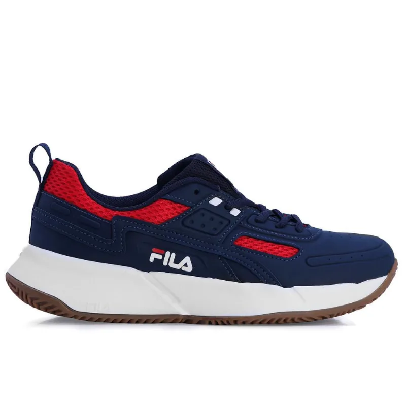 Tênis Fila Precision - Clay - Saibro - Marinho Vermelho e Branco