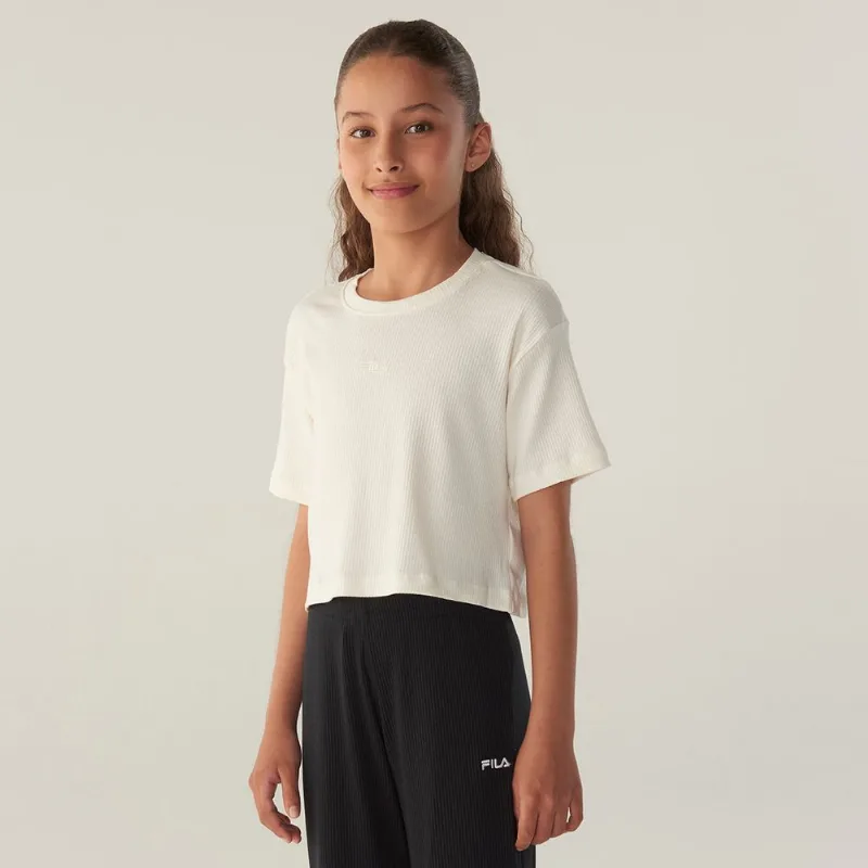Camiseta Fila Essentials Canelada Juvenil 8